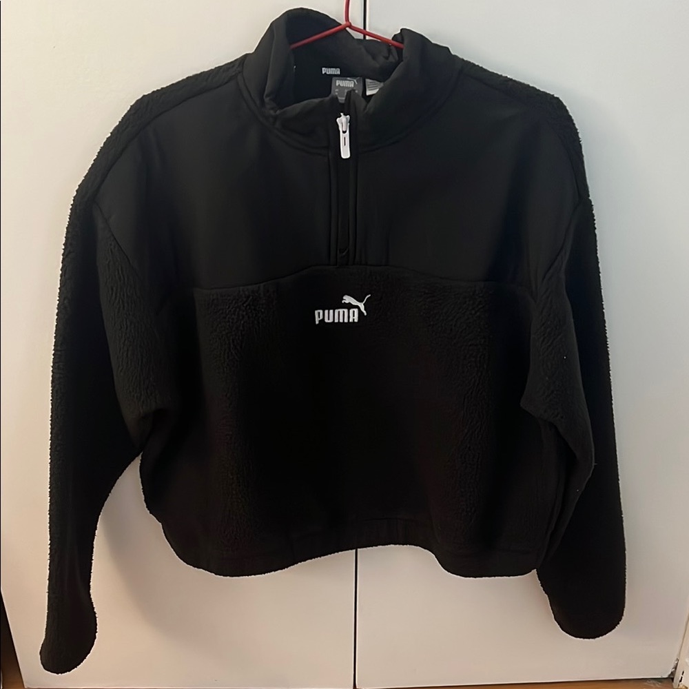 Puma Black Half-Zip Fleece